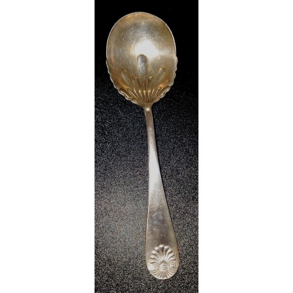 Towle Mfg Co Silver Plated Large‎ Spoon PAT #1888 Vintage - Picture 1 of 4